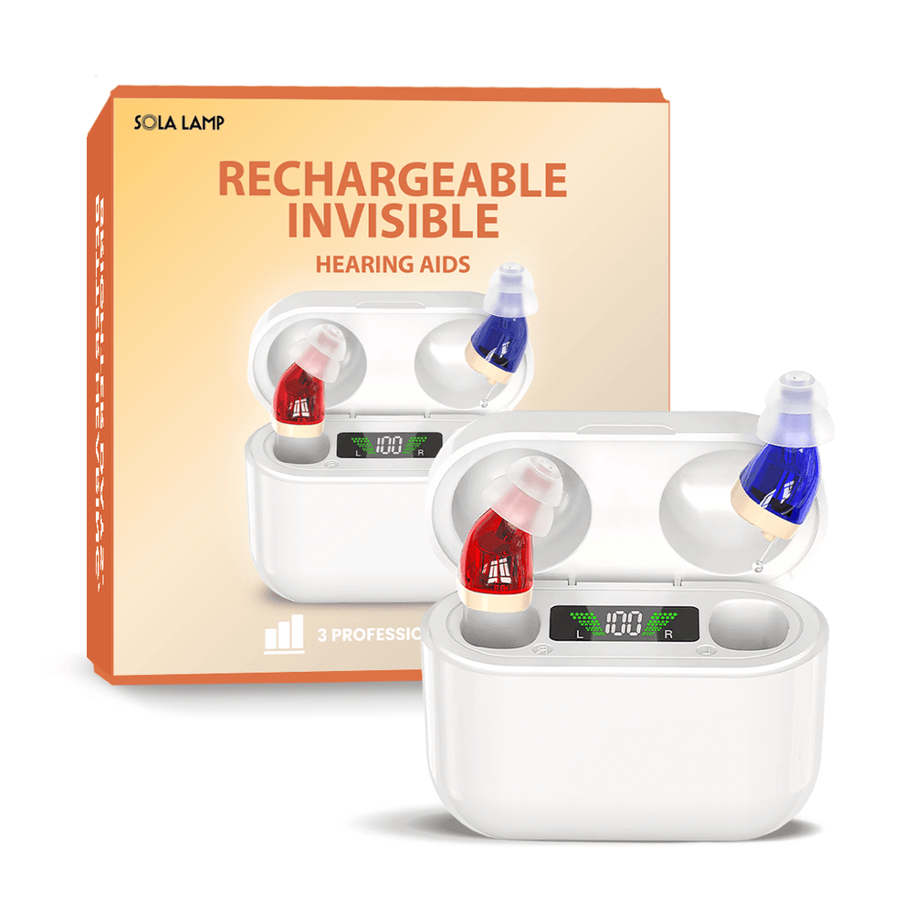Rechargeable Invisible Hearing Aids (In Ear)